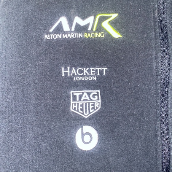 Aston Martin Team Full Zip Sweatshirt Jacket XL - Picture 3 of 4